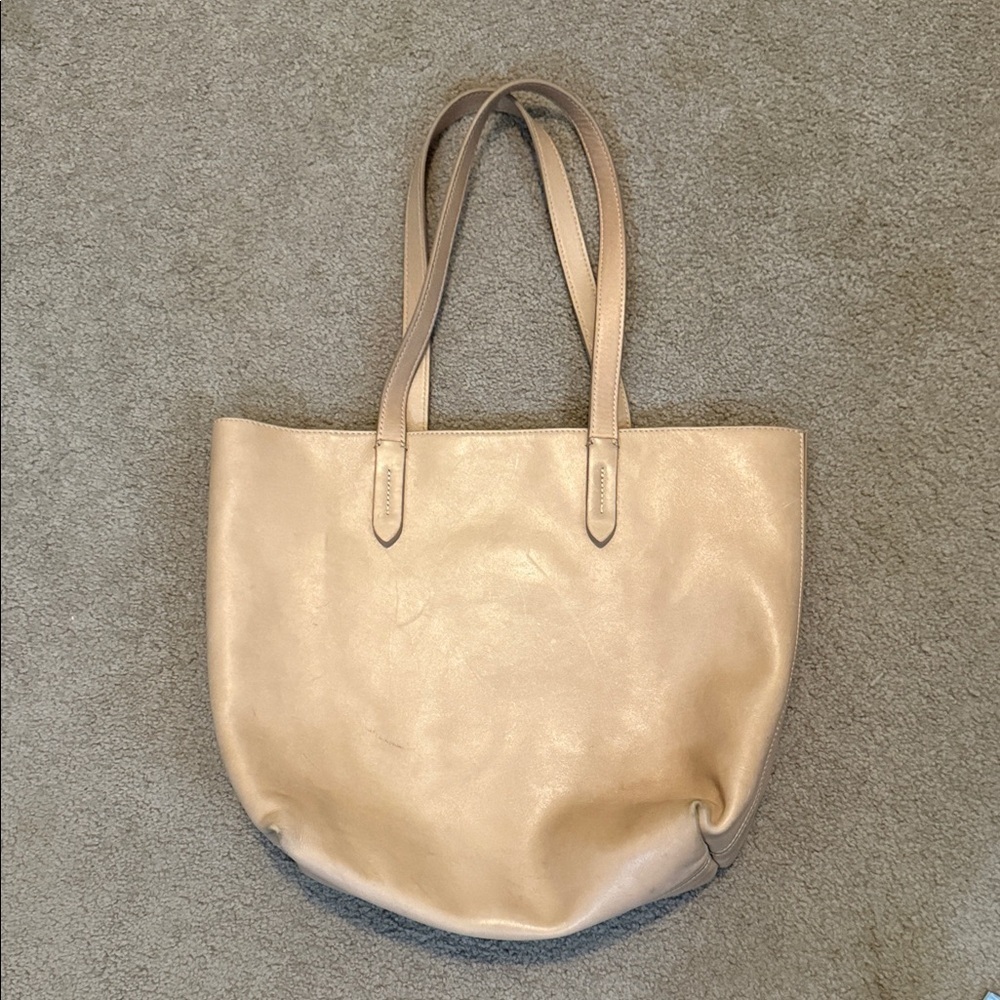 Botkier Tan Leather Tote Bag - Picture 5 of 10